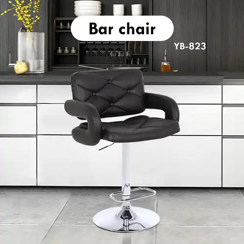 Black leather bar stool with arms and back: Features That Sell Fast